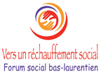 Atelier au Forum social bas-laurentien